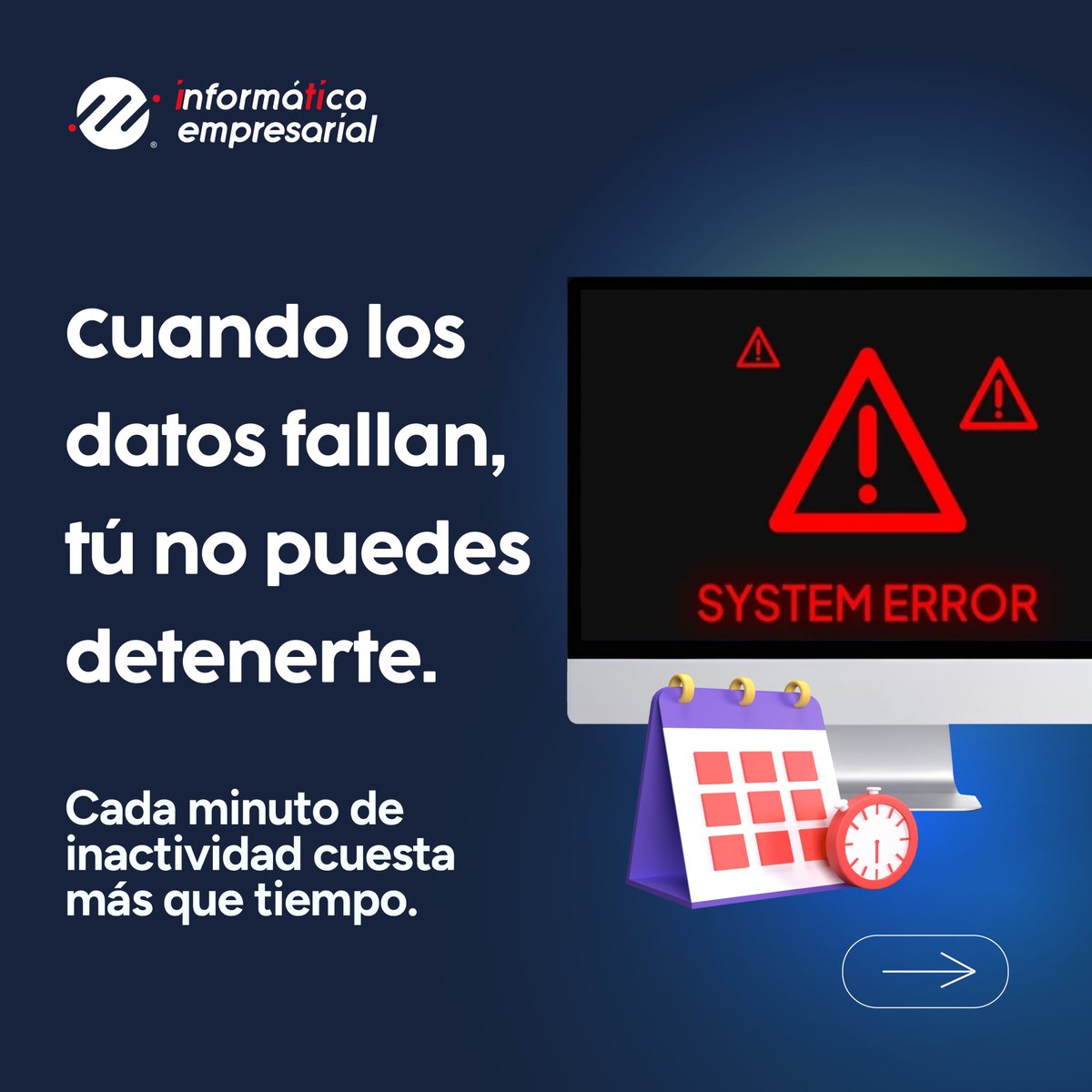Informatica_MX's tweet photo. Cuando los datos fallan, el tiempo importa. ⏱️🔐
PowerProtect Data Manager permite restauraciones granulares en minutos y evita pérdidas de información.

Te ayudamos a proteger tus datos.📲81 1596 6670

#DellBackup #DataRecovery #PPDM https://t.co/vdyOUM1Cdl