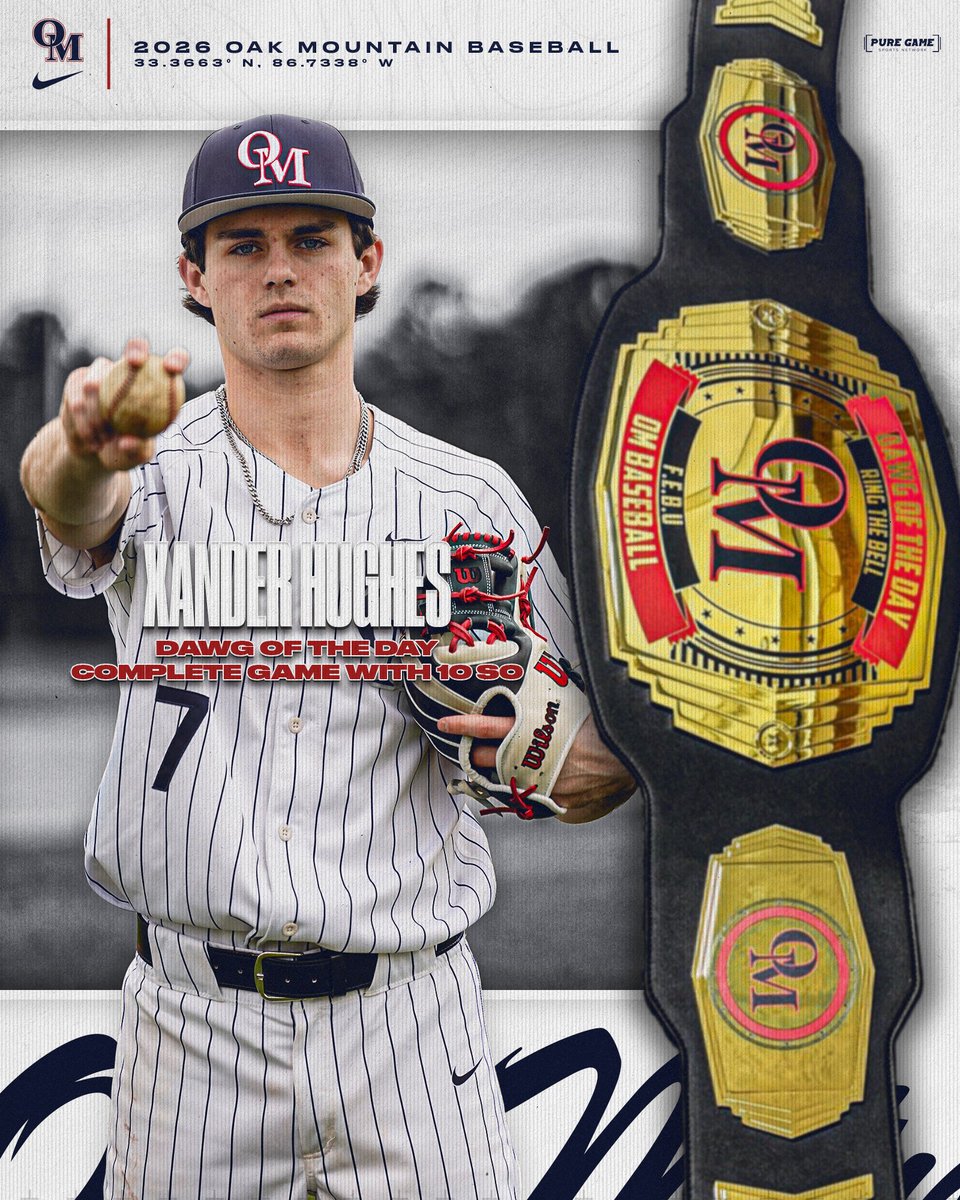 Oak Mountain Baseball tweet media