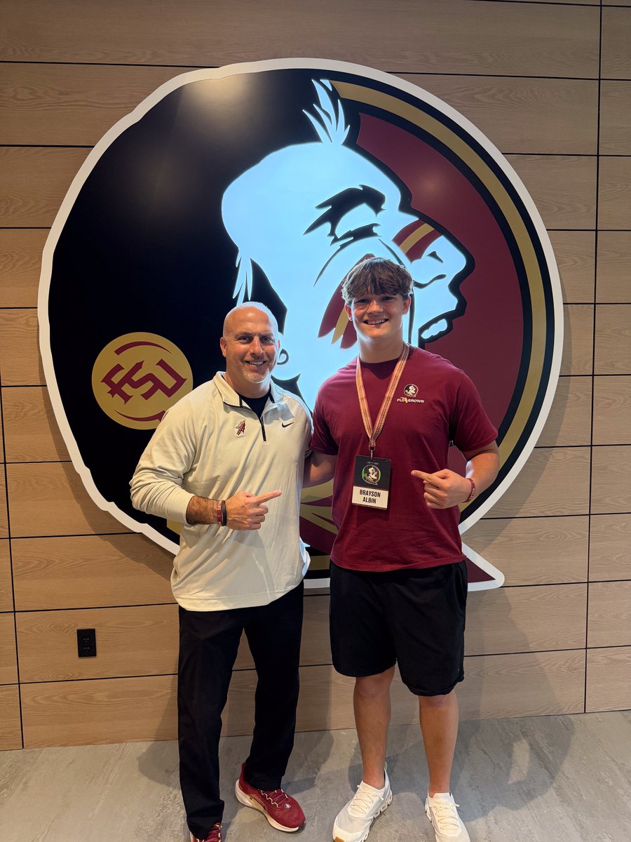 Brayson_Albin's tweet image. #89 Glad to be invited back to @FSUFootball  on April 4th for a scrimmage!  Thank you, @CoachScheier!
🍢🍢🍢 #Renegade #LetsRide #LongSnapper

@BJRecruiting @SethParker12 @HallTechSports1 @MrWayneJohnson @Stan1HoustonAlt @TheChrisRubio @adamgorney @AllenTrieu @ttjharden8