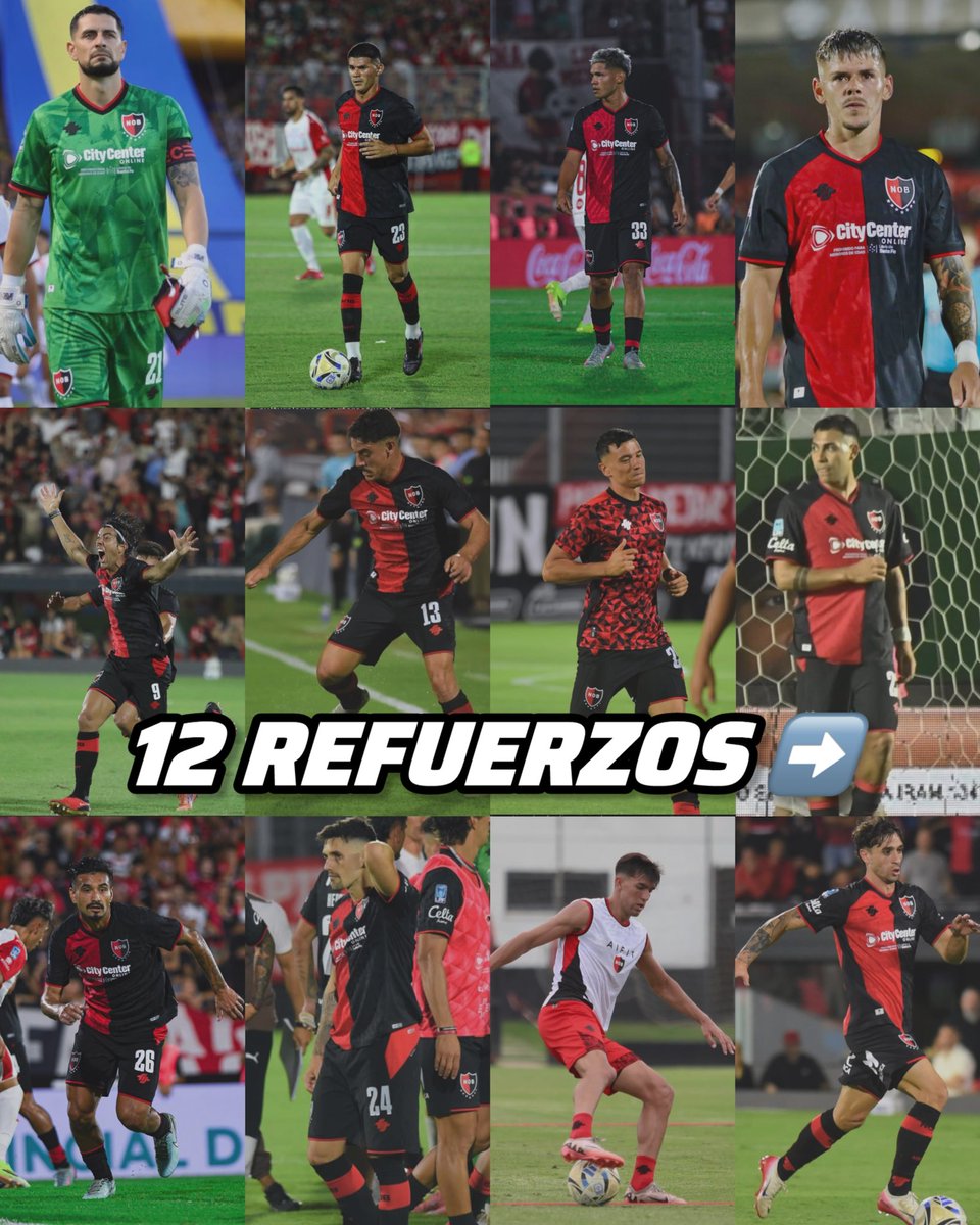 🔴⚫ El mercado de pases 2026 de #Newells dejó 12 refuerzos.

📊 Ahora las preguntas para el hincha leproso:

1️⃣-🔟¿Qué nota le ponés al mercado rojinegro encabezado por Sensini? 

⭐ ¿El mejor refuerzo hasta ahora?:
📉 ¿El que más te viene decepcionando?: