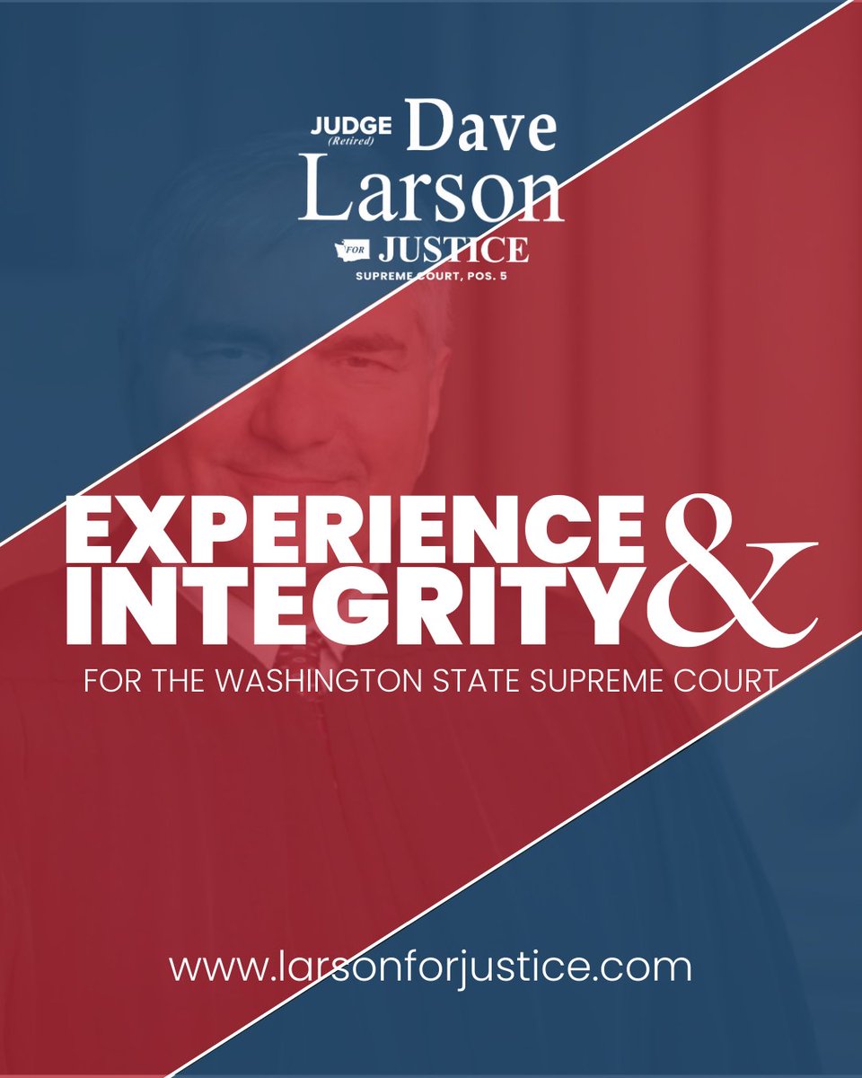Judge Dave Larson (Ret.) tweet media
