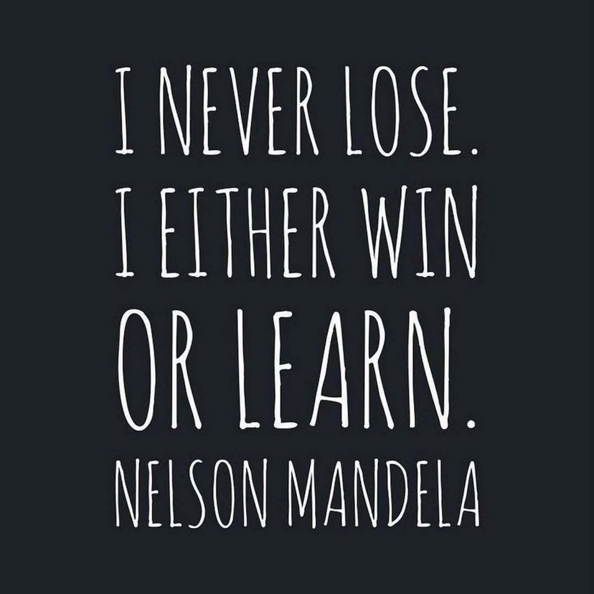 drmarciatate's tweet image. What would your life look like if you adopted this attitude? We’re always winning or learning. #edchat