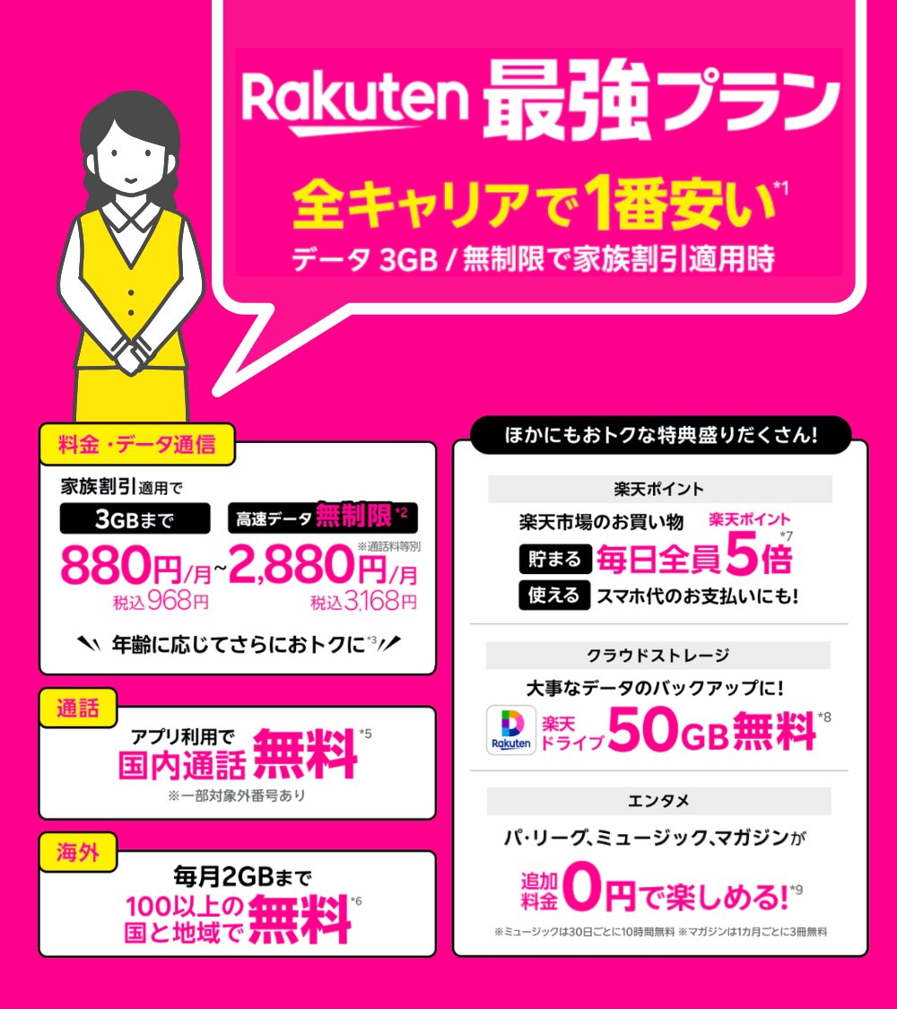 rmobile_pro's tweet photo. 新生活を迎える皆さん、おめでとうございます🌸

楽天モバイルで新しい始まりを応援！
今ならお申し込みで14,000ptプレゼント中🎁

スマホ代を賢くお得に、新生活を始めませんか？

👇詳細はこちら！
https://t.co/ttgOxELiA7

#新生活 #新学期 #楽天モバイル #お得 https://t.co/isejRYmleR