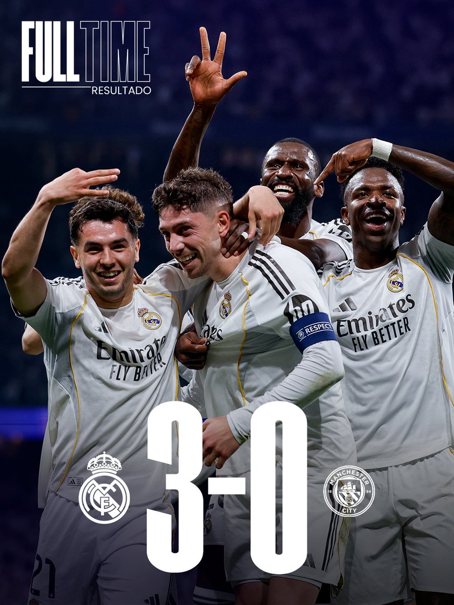 Yet another special night in Santiago Bernabéu !! 

Federico Valverde magic 🪄🤯
And that save from Courtois 🤯

#HalaMadrid #UCL