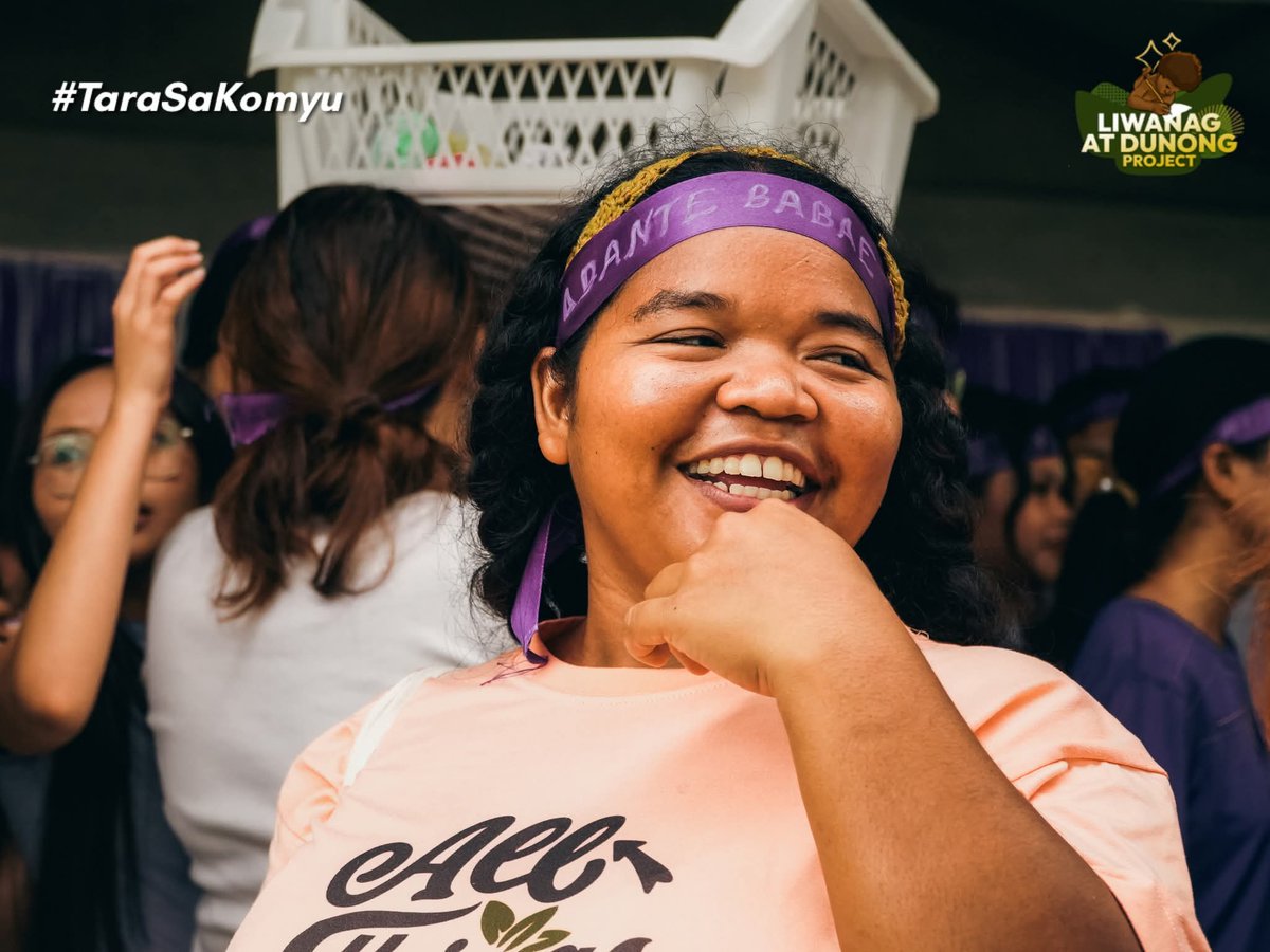 Aeta women walk long distances carrying baskets of produce—and the strength, care &amp; knowledge that sustain their families. Our Women’s Day relay game honored this truth: women carry communities every day. 
#AbanteBabae #InternationalWomensDay