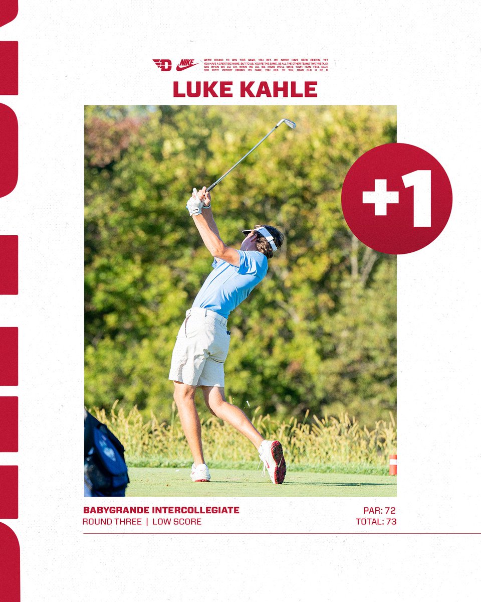 Dayton Men's Golf tweet media