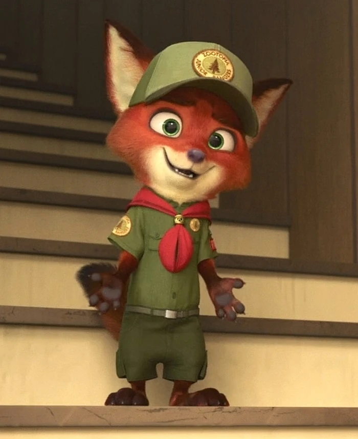 I wonder how Nick Wilde would of turned out if he was accepted into the Junior Ranger Scouts with no issues.....