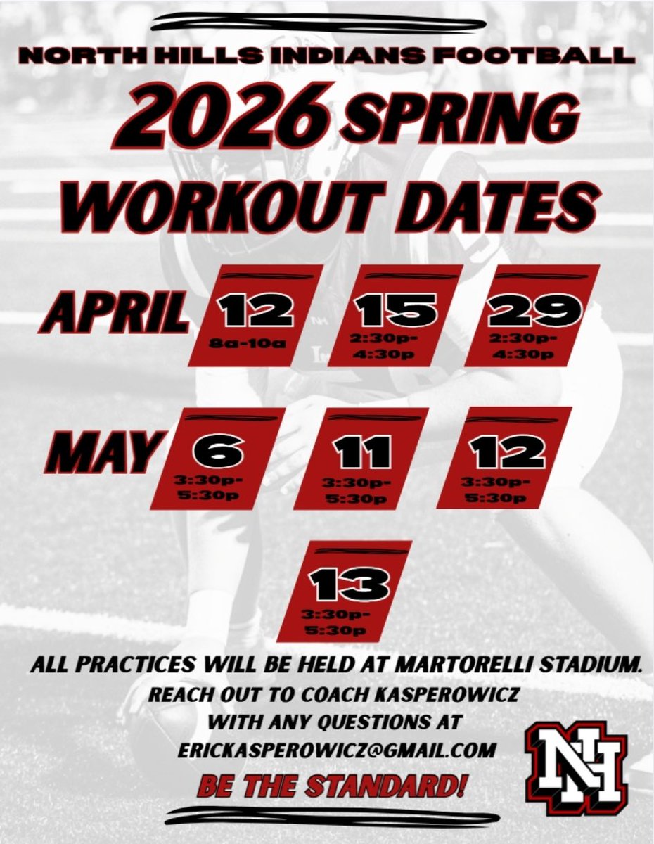 North Hills Indians Football (PA) tweet media