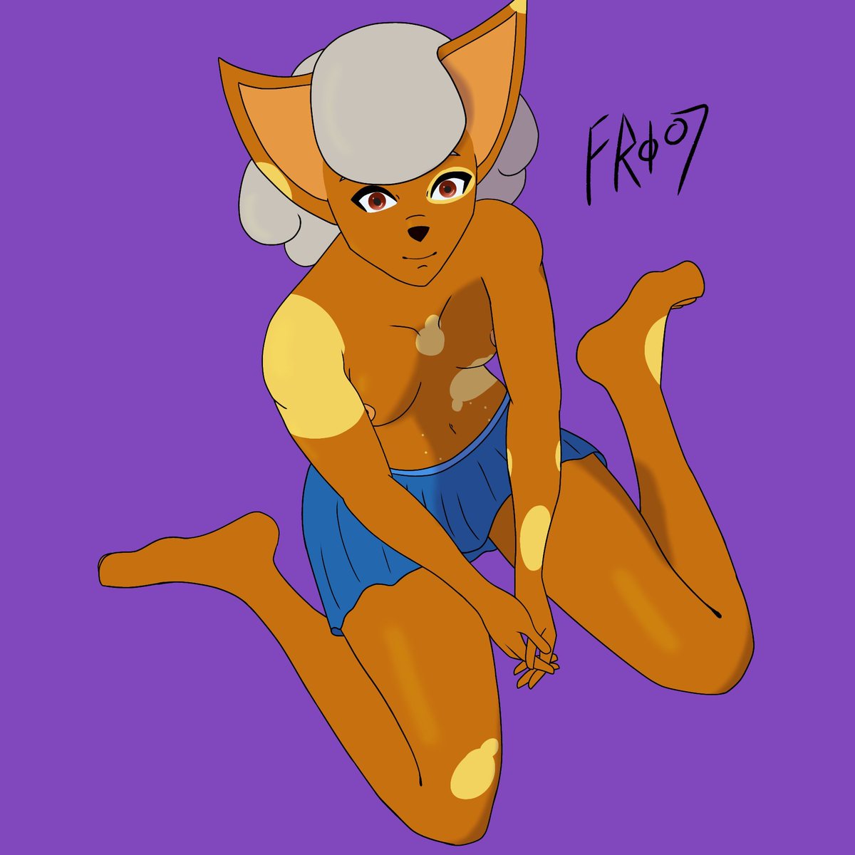 The first art of Fineo when i created them vs the two last arts i did :o