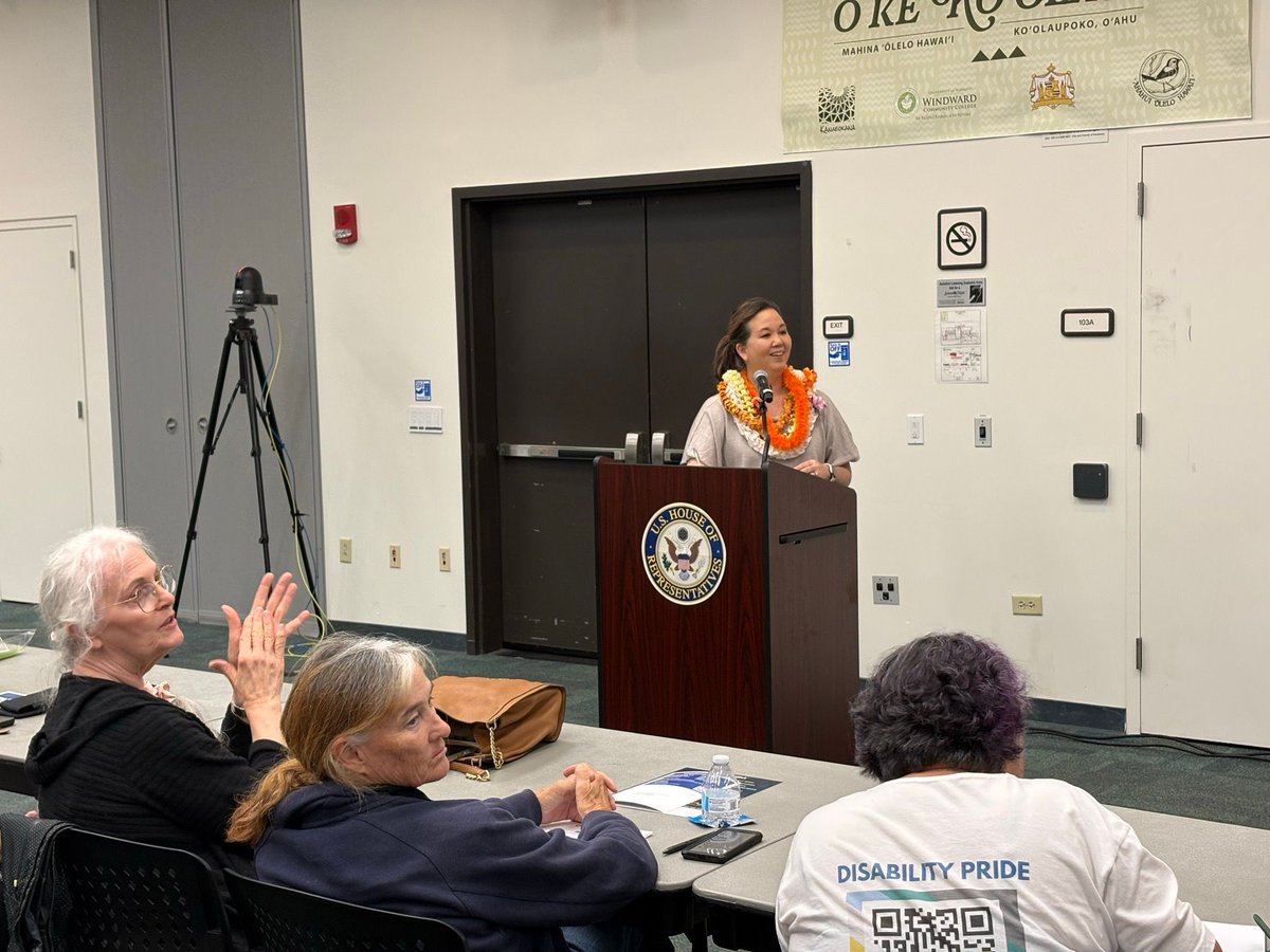 U.S. Rep. Jill Tokuda tweet media