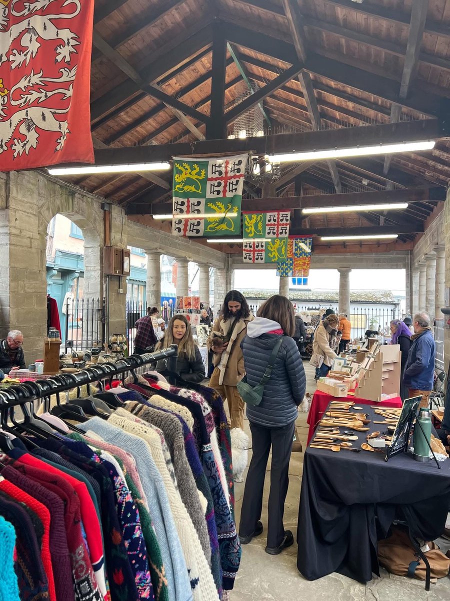 ColinSpenc4257's tweet image. It’s Thursday It’s Market Day in Hay-on-Wye.#ShopLocal #EatLocal #HayOnWye