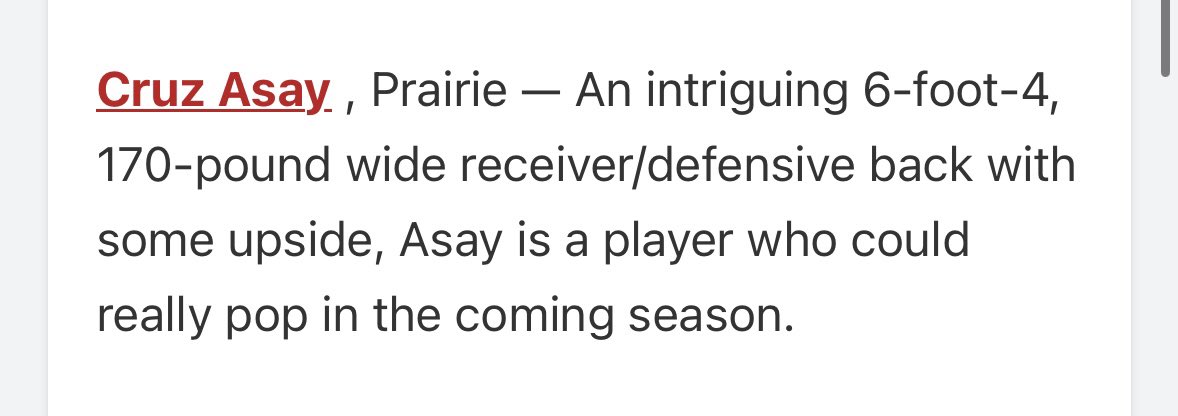 Huge thanks to <a href="/PrepRedzone/">Prep Redzone 🏈</a> <a href="/PrepRedzoneWA/">Prep Redzone Washington</a> and blessed to be ranked 83rd in the state and 14th at my position. This is only the start. Big season loading. Tune in🚨🚨