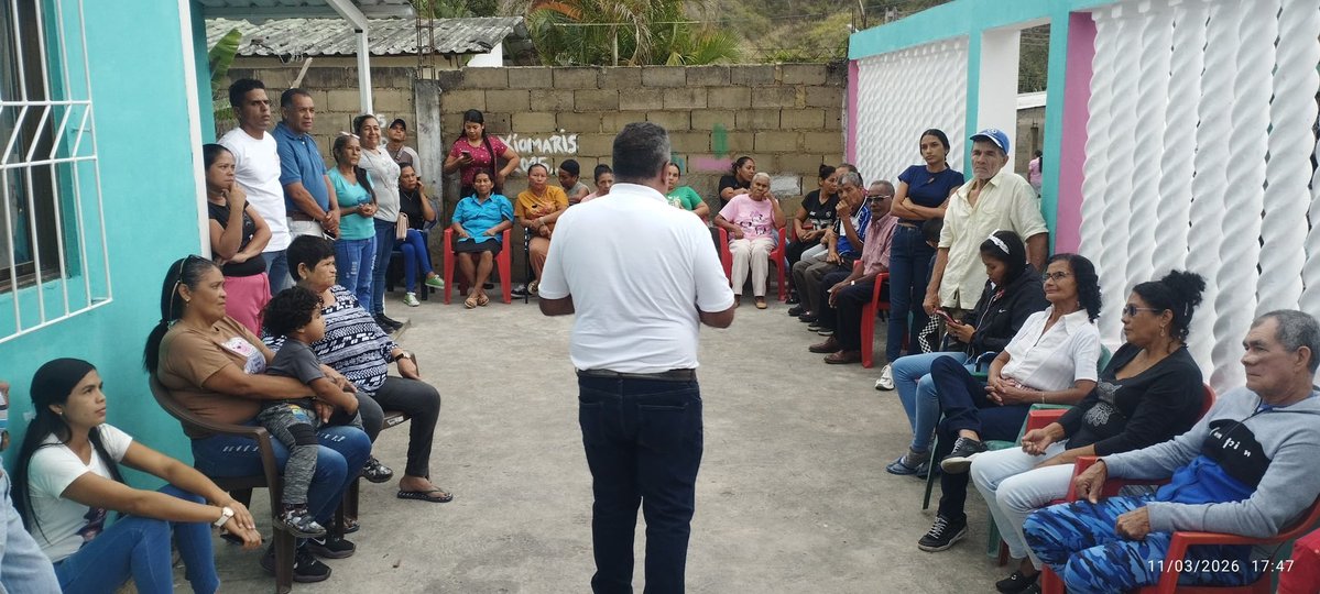 Conversatorio en el sector Peñon III, San Antonio, Municipio Acosta. Más de 60 personas escuchando el mensaje de Fortalecimiento  de la Unidad y Democracia.
<a href="/ADemocratica/">Acción Democrática</a> 
<a href="/ADOrganizacion_/">AD Organización Nacional</a> 
<a href="/MonagasAD/">Monagas AD</a> 
<a href="/unidosconpiero/">UNIDOS TÚ Y YO POR MONAGAS</a> 
<a href="/PieroMaroun/">Piero Maroun</a>