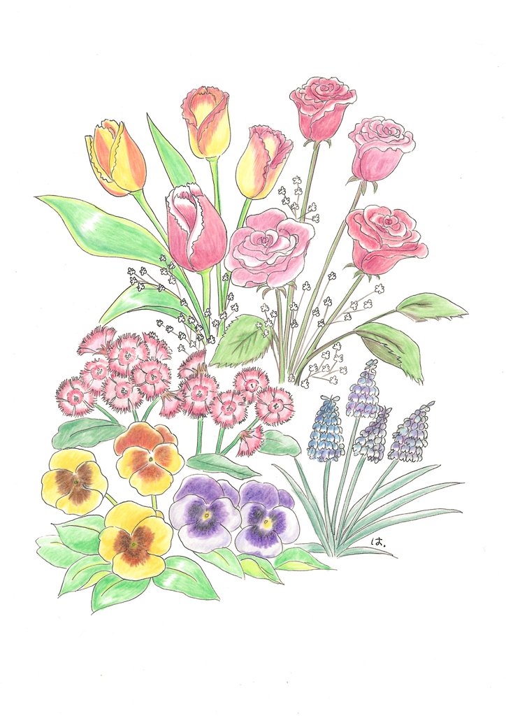 hacimi8's tweet photo. 拙いながらご縁あって表紙描いてます。
白黒印刷なんですが、作成時は色鉛筆でぬってます。

２５周年おめでとうごさいます。

#ハタダ
#畑田本舗
#小さなひとみ https://t.co/FVnZJD6Efx
