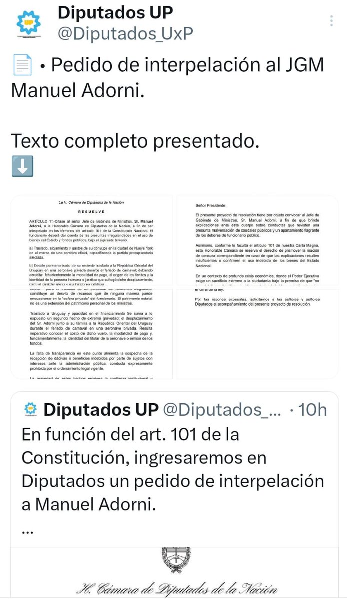 Hugo Yasky tweet media