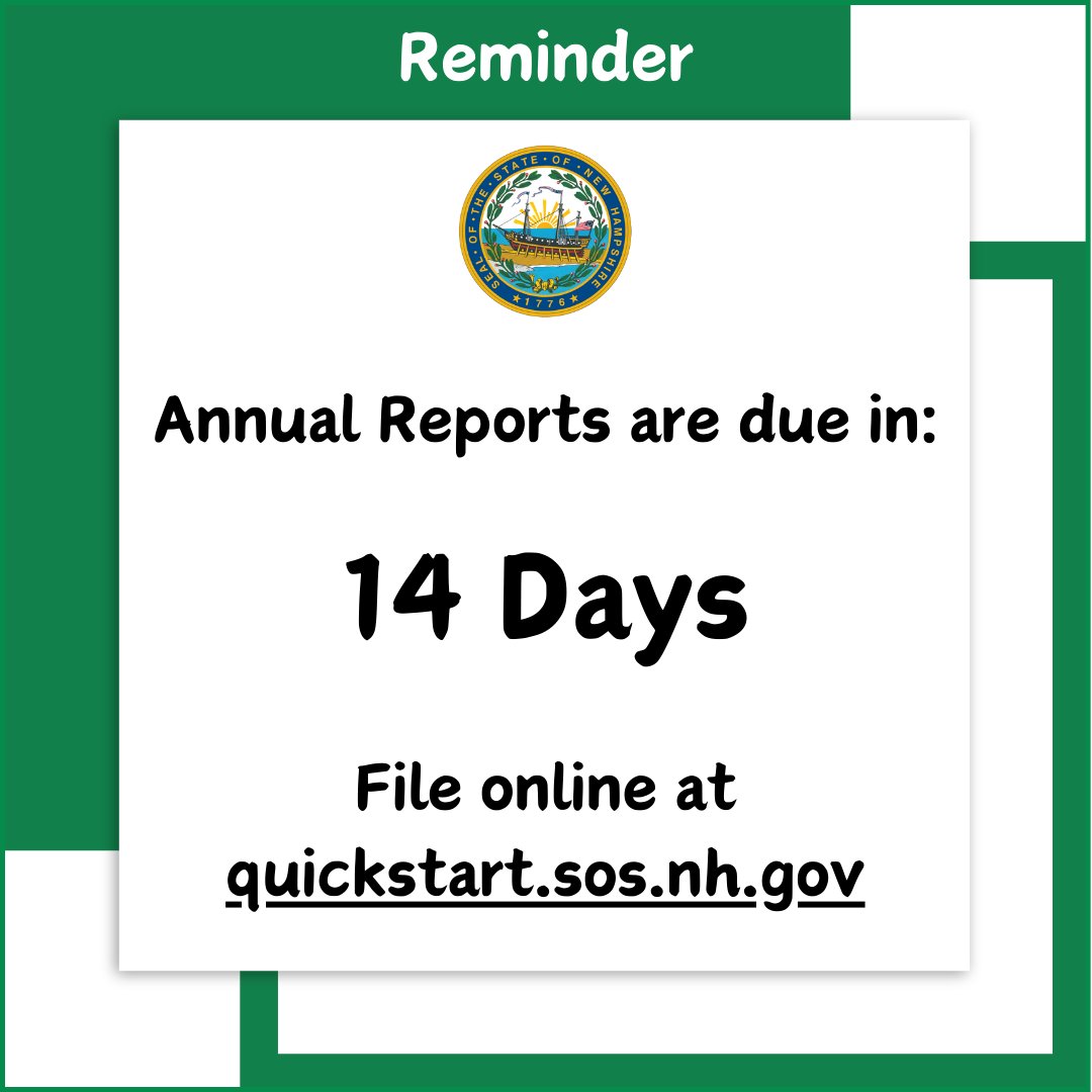 New Hampshire Secretary of State tweet media