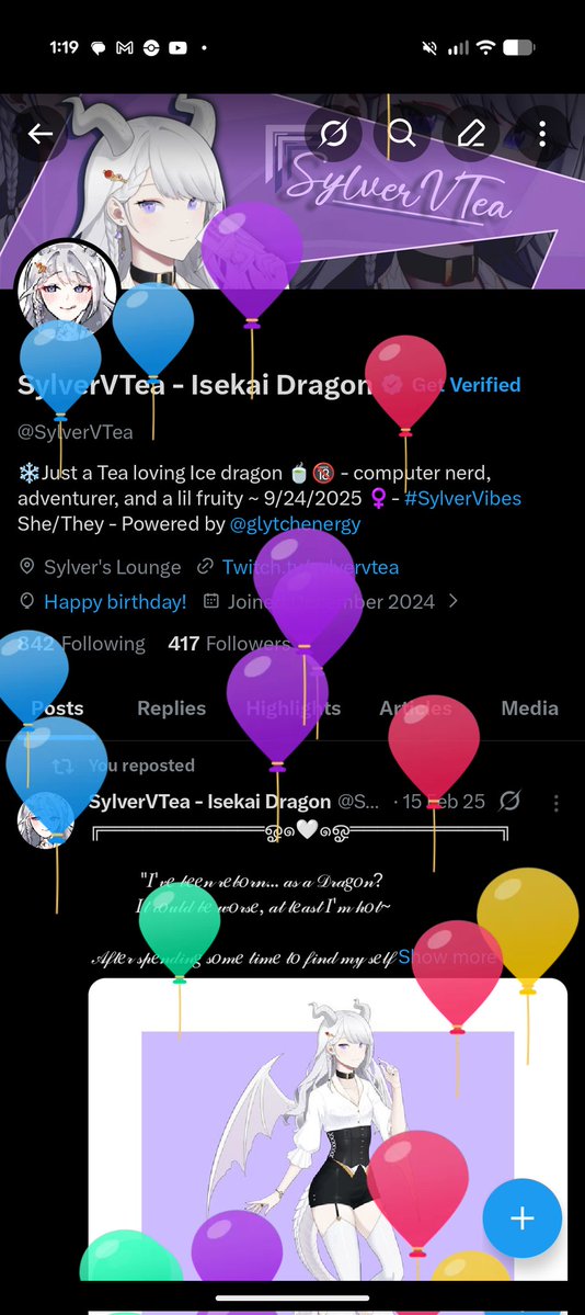 SylverVTea - Isekai Dragon tweet media