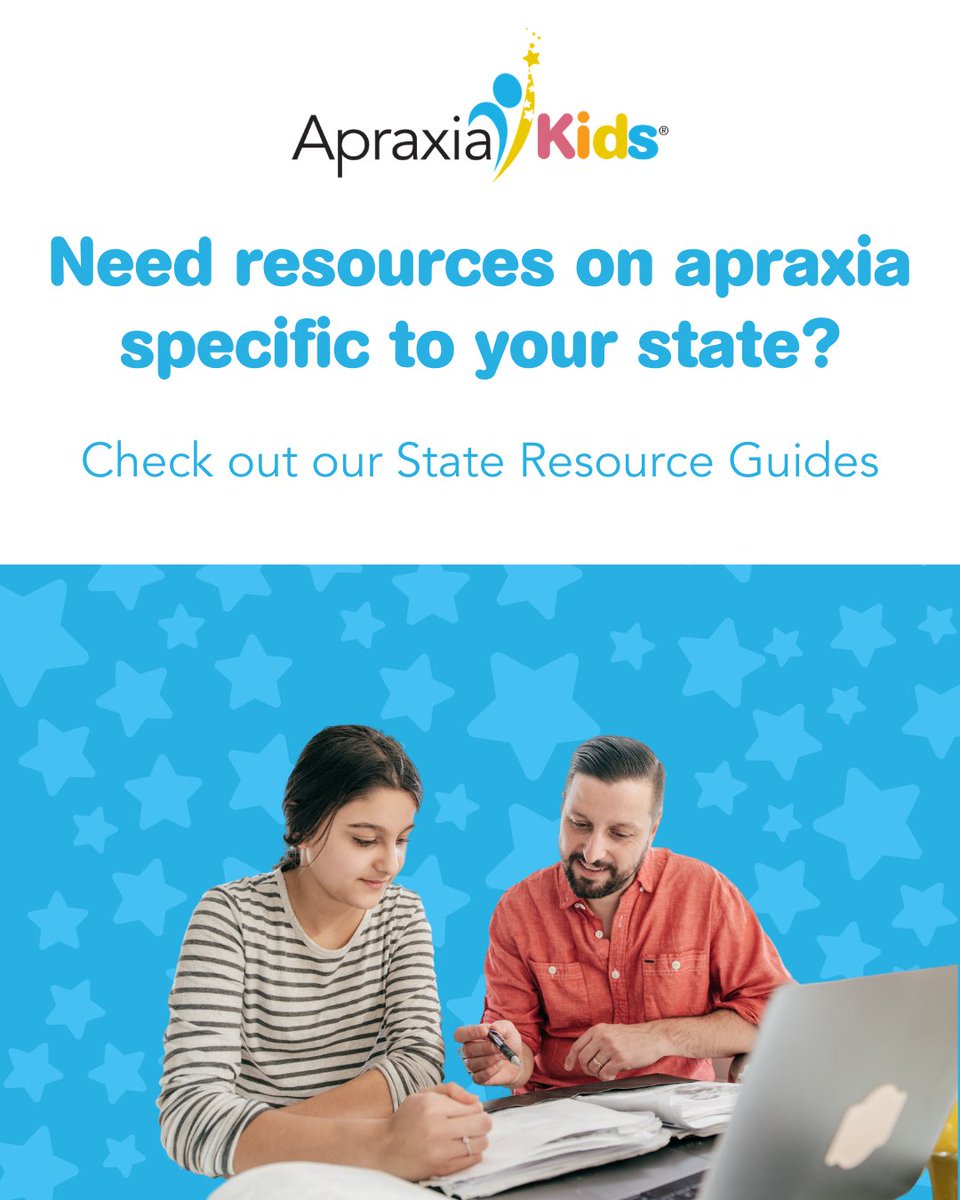 Apraxia_KIDS's tweet image. Are you looking for resources about childhood #apraxia of speech in your state? Check out our website for State Resource Guides! Find information on #speechtherapy grants, local advocacy tools, state education resources, and more! 

Get started here: apraxia-kids.org/state-resource…