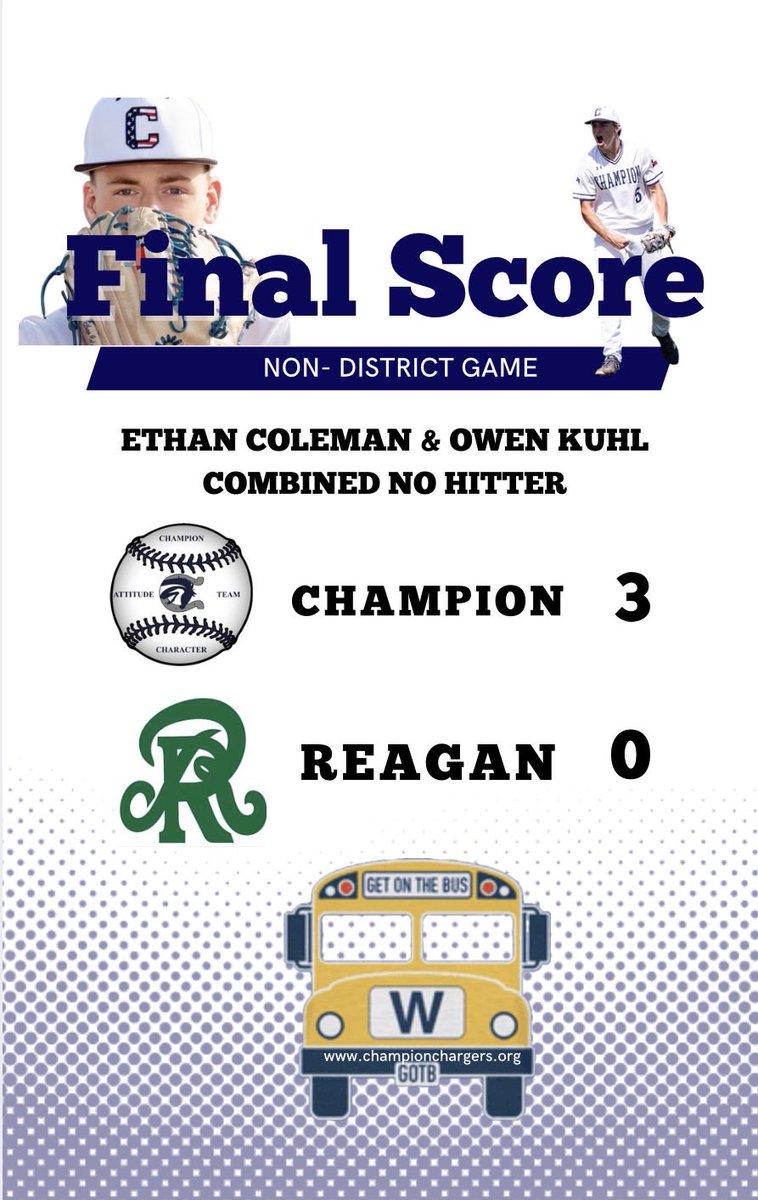 Champion Charger Baseball tweet media