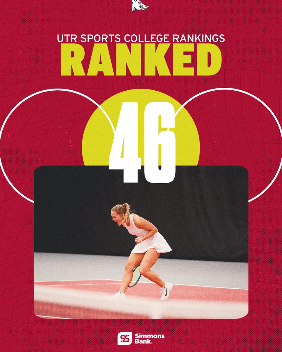 Razorback Women’s Tennis tweet media