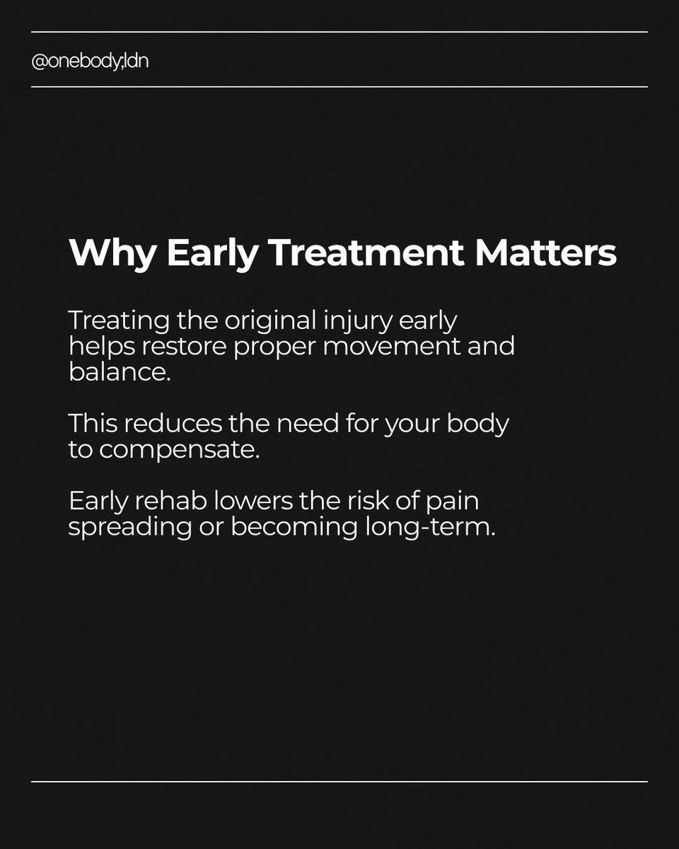 One Body LDN | Physiotherapy Sports Massage London tweet media