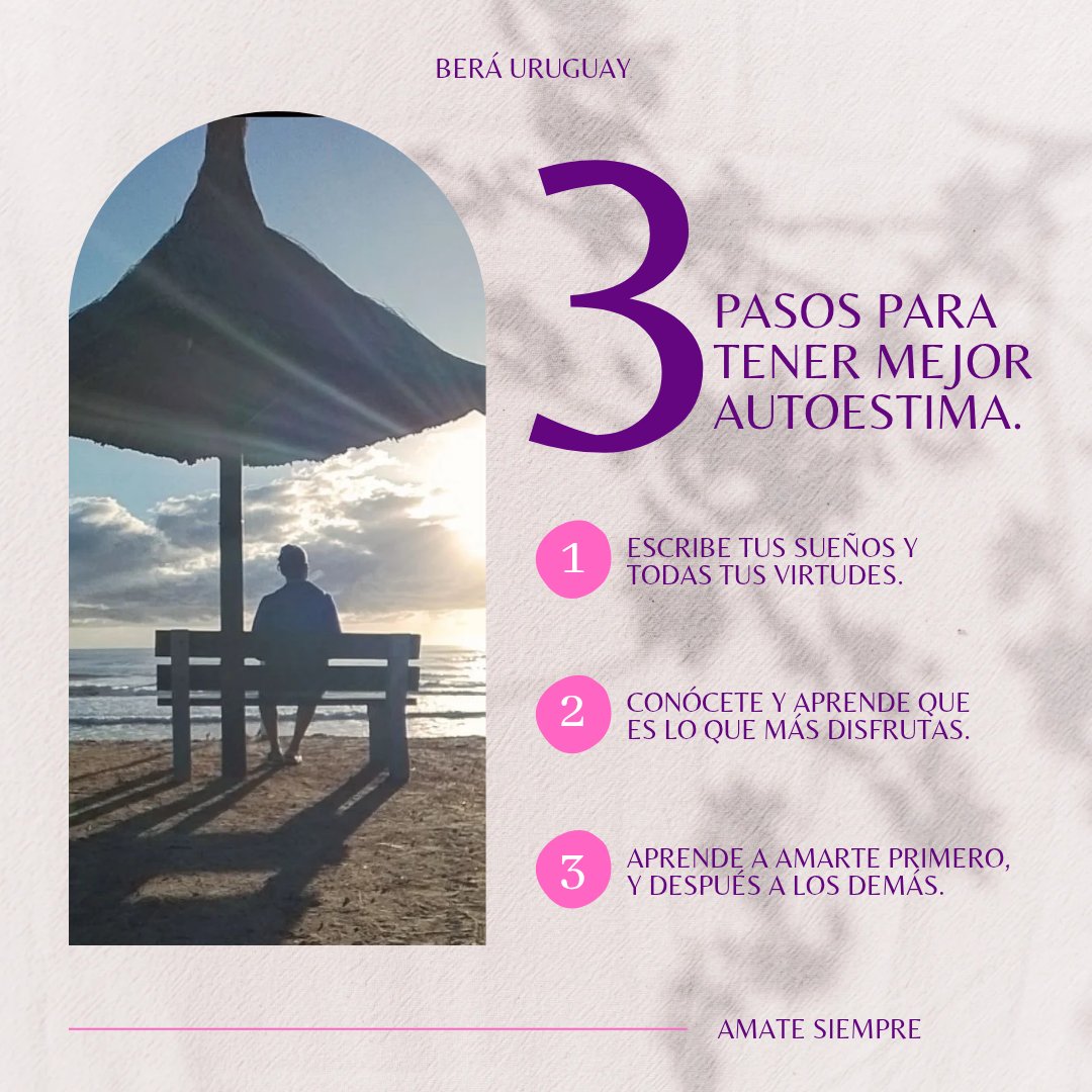 BeraUruguay's tweet image. La próxima vez que te critiques, intenta hablarte como le hablarías a alguien a quien amas profundamente.

#uruguay #amorpropio #amarte