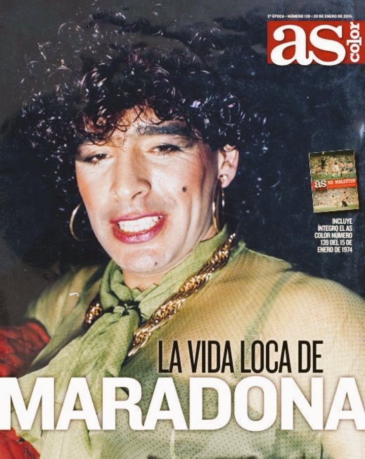 Ensobrada kuka repite como loro lo que le enseñaron a difundir y finge demencia ante los hecho de que su padre fue violento, promiscuo y arrastrado de gobernantes dictatoriales, la más idiota de las Maradona.