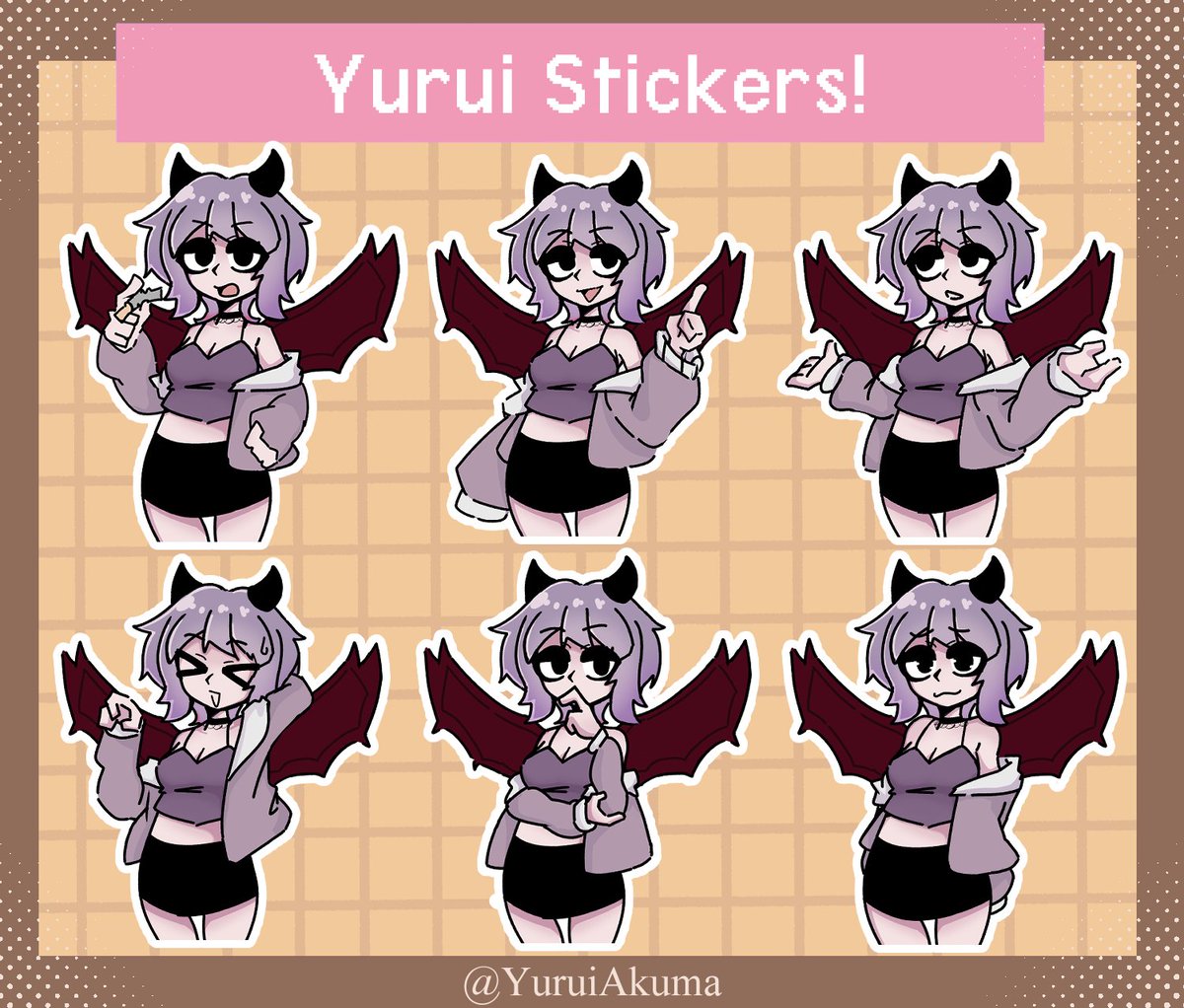 DeeeejiArt's tweet photo. Youtube Stickers comms for @YuruiAkuma https://t.co/Ng3BpQt6n0