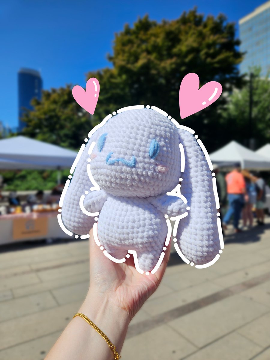 BerryandEgg's tweet photo. Ever seen a cuter Cinnamoroll before? So chonky and cute 🩵 https://t.co/XbTAKN3qaz