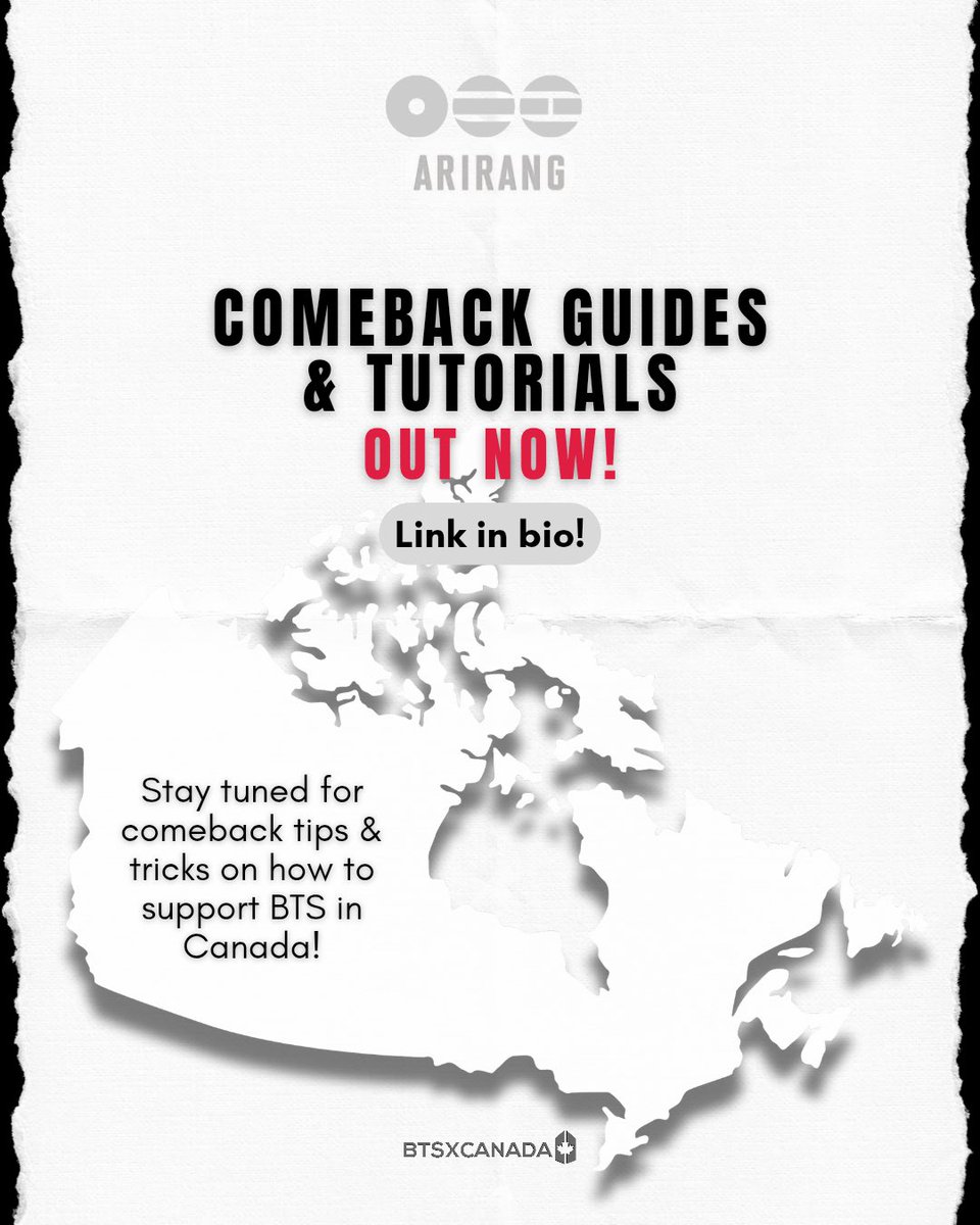 BTSxCanada's tweet photo. Maple ARMY! 💜🇨🇦 
Our web page is now up and running! Streaming platforms tutorials &amp; charts guides can be found there. 
Stay tuned for more comeback tips!

🔗 https://t.co/RUMY9SDSLd https://t.co/bWdGQUqLgL