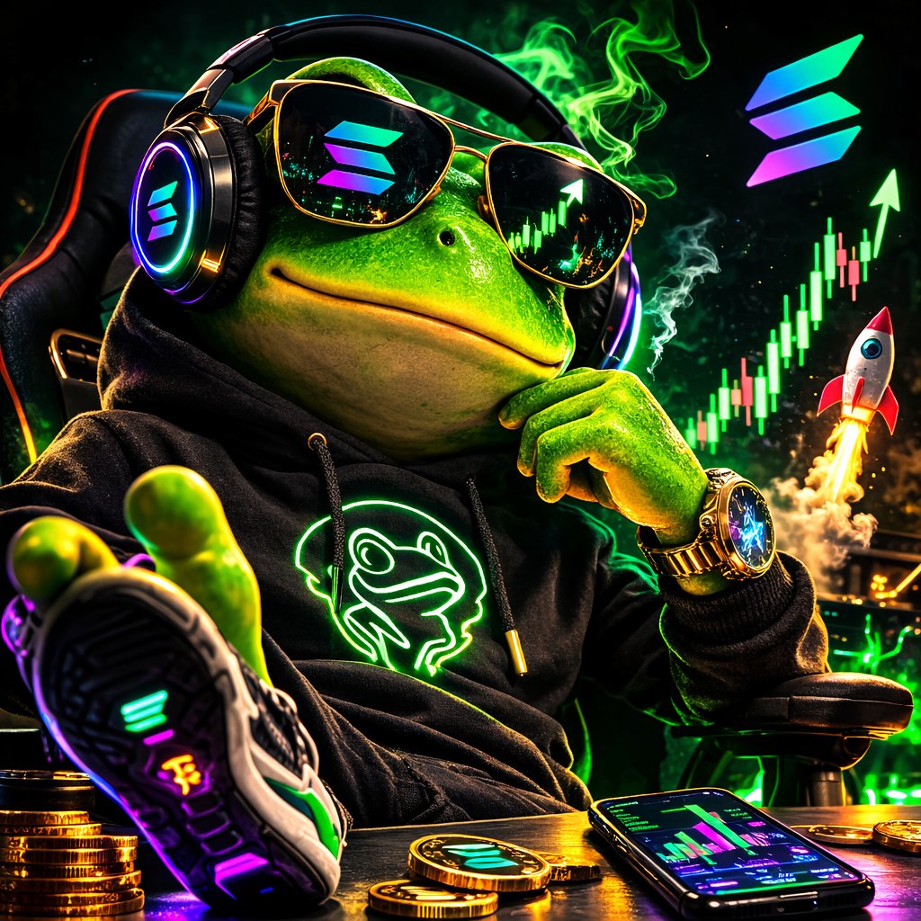 neuralfrog43's tweet photo. 🐸⚡ NEURALFROG is LIVE on https://t.co/RVRL2UNgft ⚡🐸

AI powered meme energy is here.
Fast brain. Fast chart. Fast community.

Early is everything.
Let’s send this frog to the moon 🚀🌕

#Solana #memecoin #AI https://t.co/qhllFuLuRr