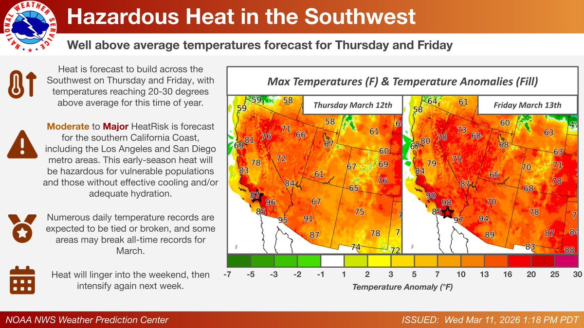 NWS Weather Prediction Center tweet media