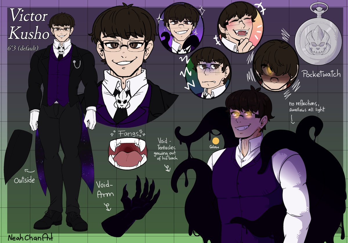 Victor Kusho 💀🖤 Void Butler VTuber PRE-DEBUT tweet media