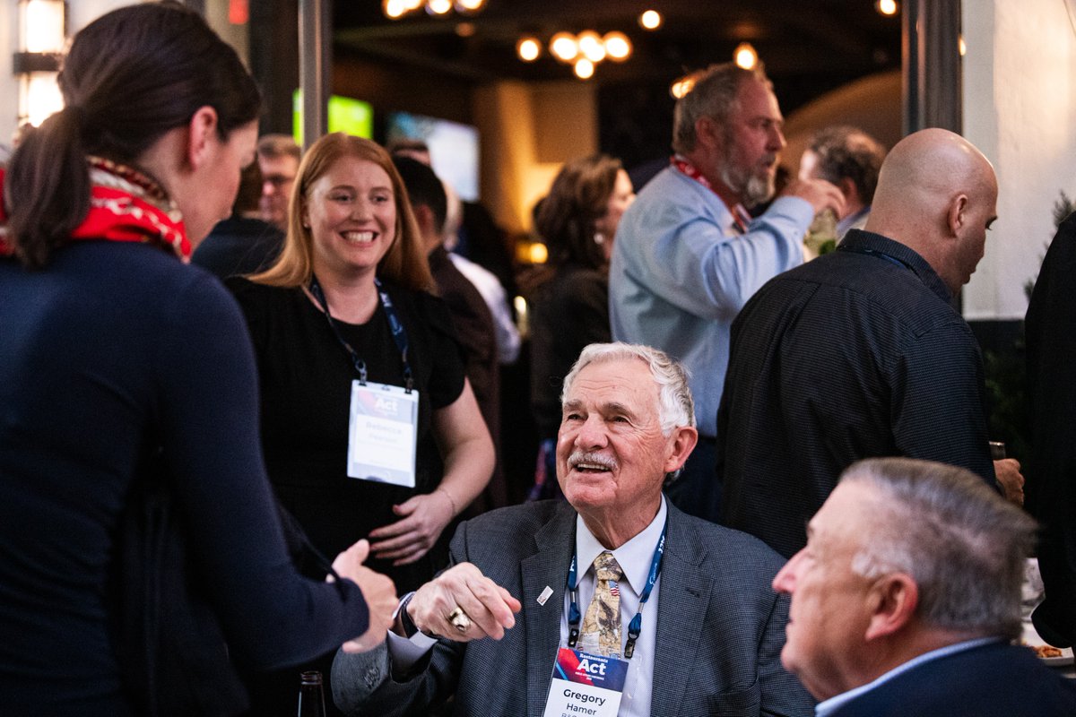 RestaurantsAct's tweet photo. Mingling, networking, and meaningful conversations, that's what #PAFC26 is all about.
Right here in Washington D.C., leaders, advocates, and operators are coming together to exchange ideas, build relationships, and strengthen the restaurant industry. 🍽️ https://t.co/Mlx9RatiLd