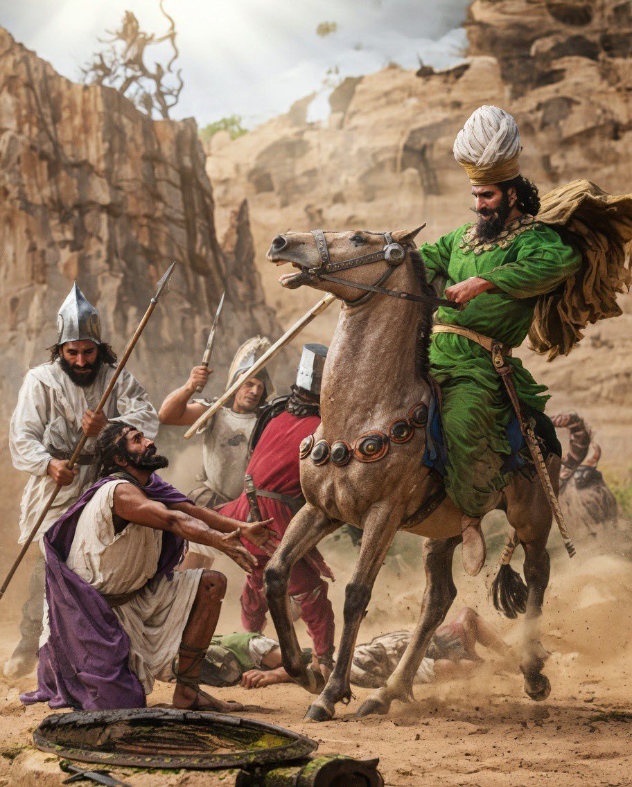 Cuauhtemoc_1521's tweet photo. #SabíasQue en el año de 260 d.C., durante la Batalla de Edessa, el rey sasánida Shapur I infligió una derrota aplastante al Imperio Romano, capturando vivo al emperador Valeriano – el único emperador romano tomado prisionero por un enemigo extranjero en toda la historia? Esta humillación sin precedentes sacudió al mundo antiguo: Valeriano, líder de un ejército de 70,000 hombres, fue derrotado entre Carrhae y Edessa (actual Şanlıurfa, Turquía), permitiendo a Shapur invadir Siria, Anatolia y más, capturando ciudades como Antioquía y deportando miles de romanos para construir templos y palacios en Persia.
♦️El relieve colosal en Naqsh-e Rustam (Irán), tallado en la roca de 11x5 metros, inmortaliza este triunfo: Shapur a caballo, con Valeriano arrodillado en sumisión, Felipe el Árabe sujetando su muñeca en rendición, y Gordiano III pisoteado bajo los cascos – ¡un monumento a la grandeza sasánida! Según inscripciones en griego, persa medio y parto, Shapur proclamó: “Luchamos una gran batalla contra César Valeriano”.
#Irán #Historia #MedioOriente #Teherán