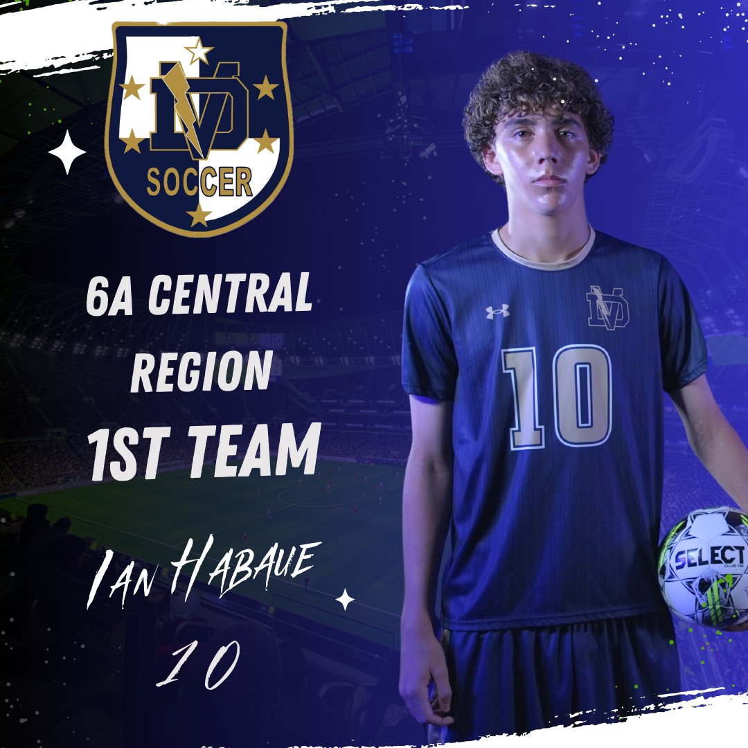 DVMENSOCCER's tweet photo. Congrats to our players recognized on the 6A Central All Region teams.

1st Team: Will Sherman, Ian Habaue and Kymani Grant

@theDVway
@DVHS_TUHSD
@huffine_tuhsd
@CoachElliott13 https://t.co/QavkS5p1Ax