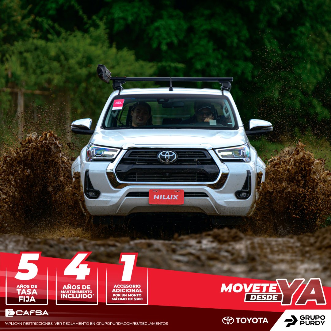 Visitanos en nuestras sucursales en todo el país y aprovechá estas inigualables condiciones para que estrenés Hilux.