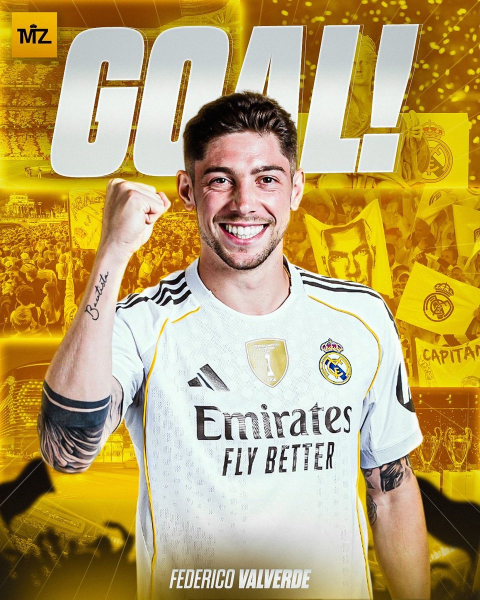 theMadridZone's tweet photo. 🚨 FEDE VALVERDE! BRACE! WHAT A PLAYER! https://t.co/ZAkH4Ef3rS