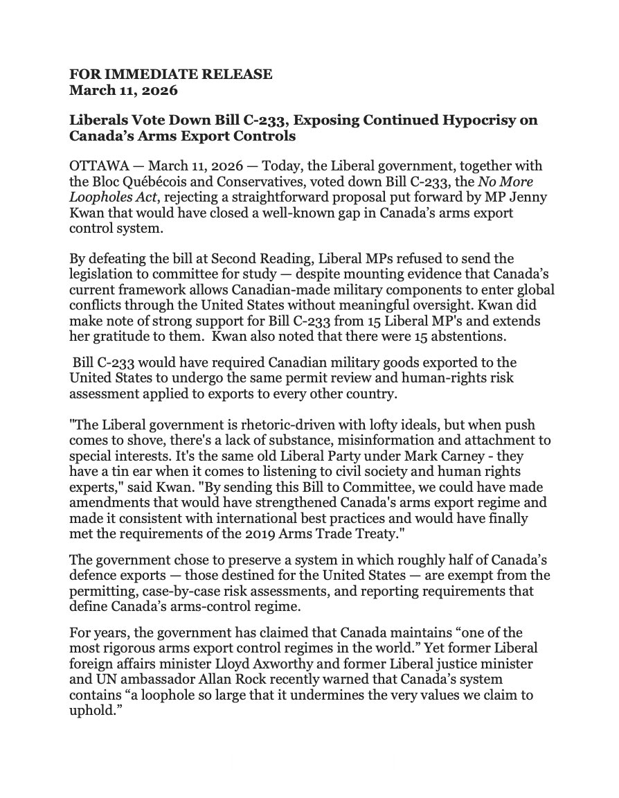 Jenny Kwan tweet media