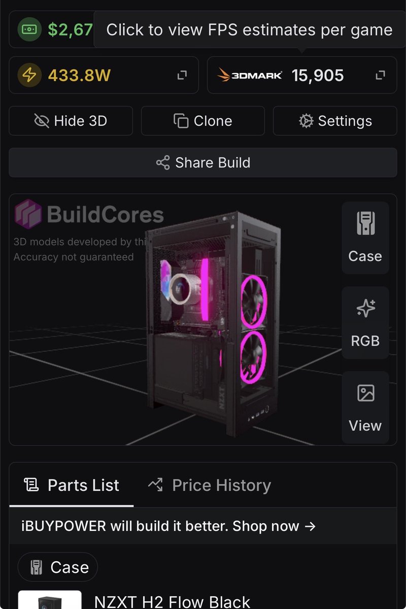Kerato_Gaming's tweet photo. One can dream… #buildcores #nzxt https://t.co/9vOsPWNLm0