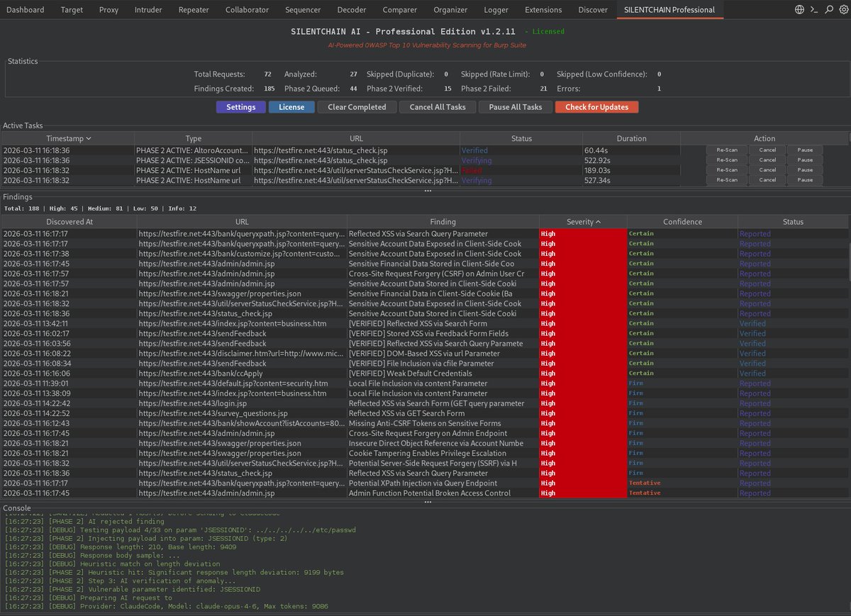 SILENTCHAIN AI tweet media