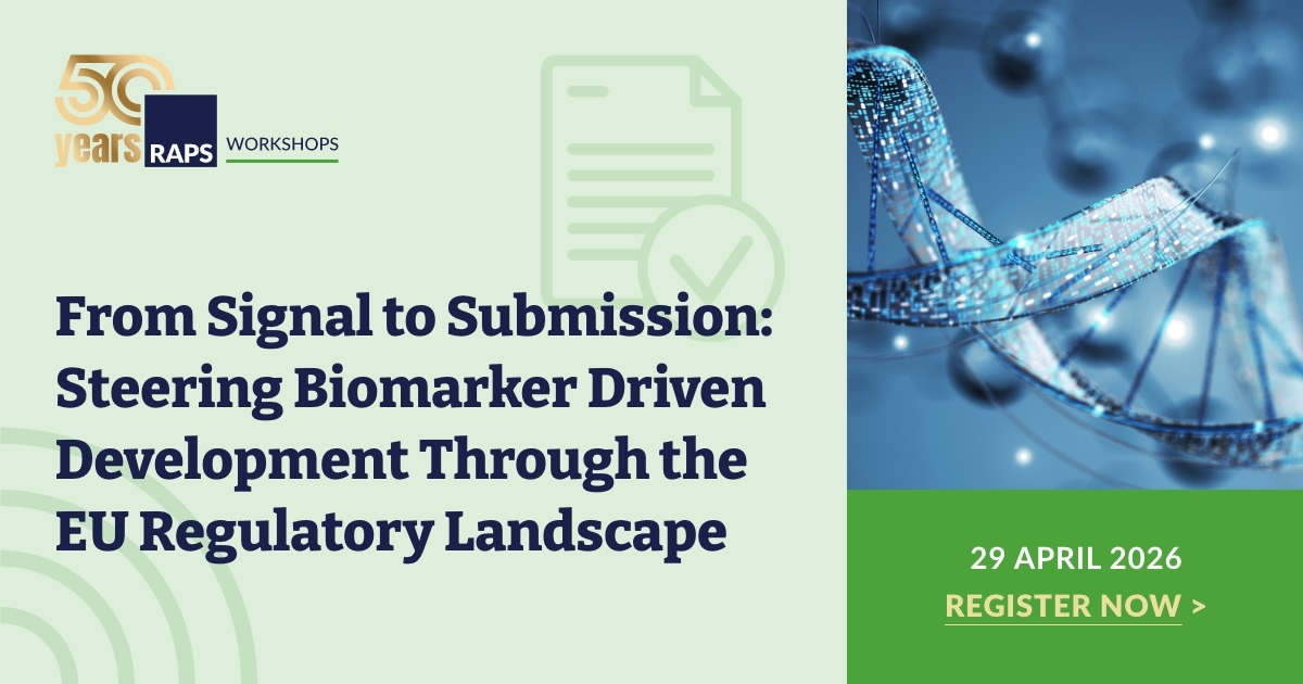 Regulatory Affairs Professionals Society tweet media