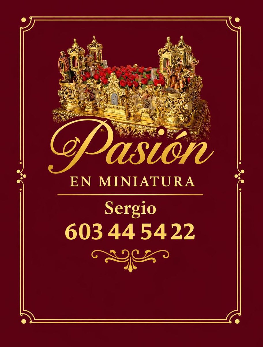 Tengo un amigo que los hace de arte 👌🏼#Artesanía #Cofrade