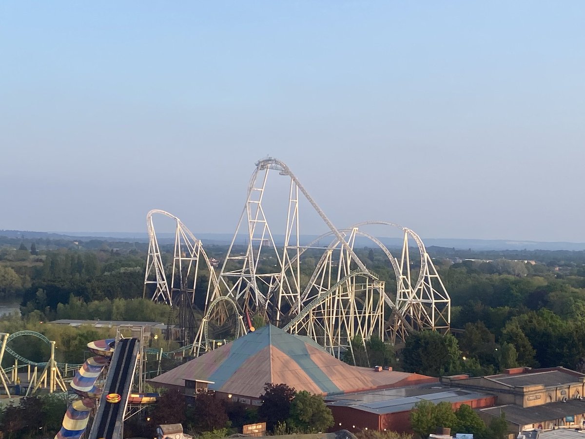 isaackirrage's tweet photo. Throwback to last year when I climbed The Swarm and Colossus. 

Some amazing views of the coasters from the top. 

Hoping to do Hyperia sometime this year.

Extremely glad that closed season is very nearly over. 😎
@THORPEPARK #themepark #thorpepark https://t.co/vNg6m8LsiN