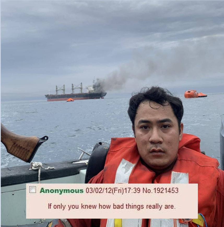 Being a merchant mariner in the Strait of Hormuz