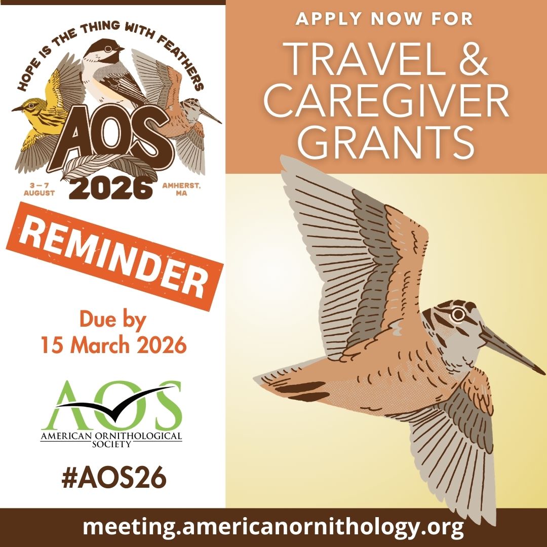 American Ornithological Society tweet media