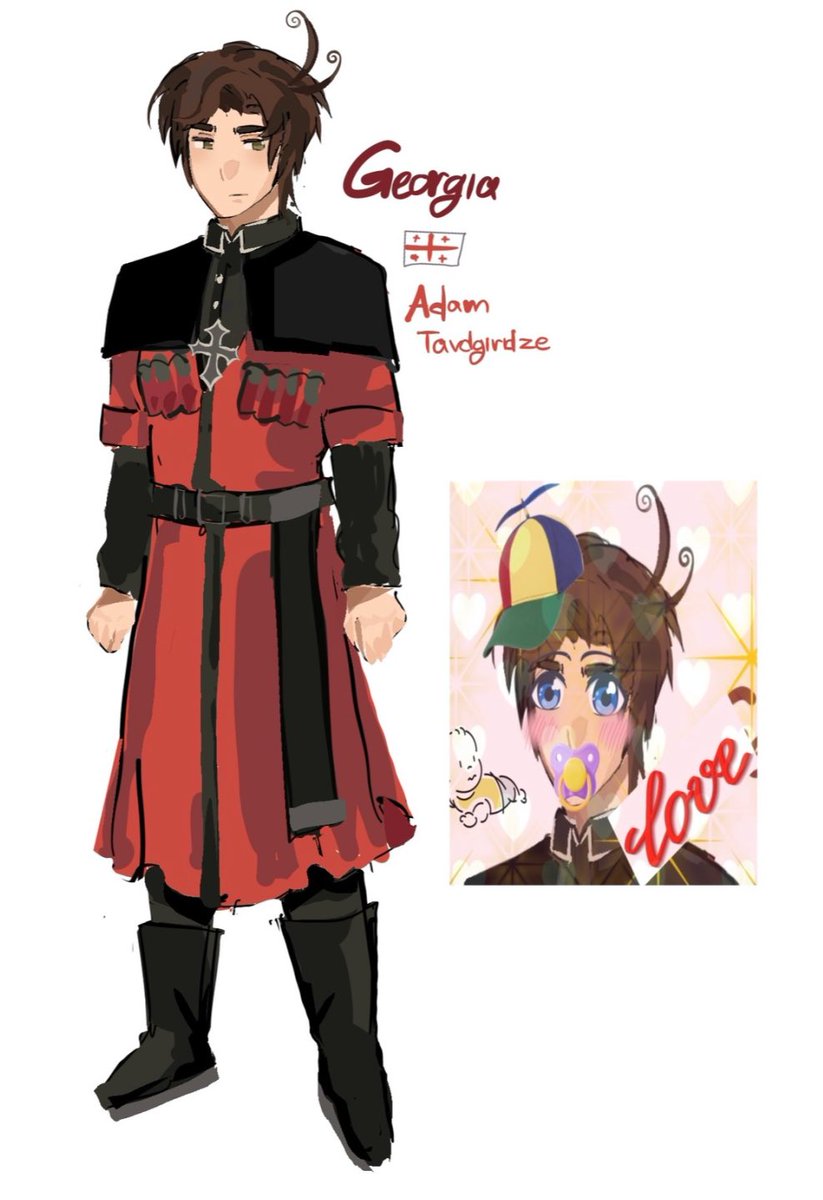 Georgia #hetalia oc