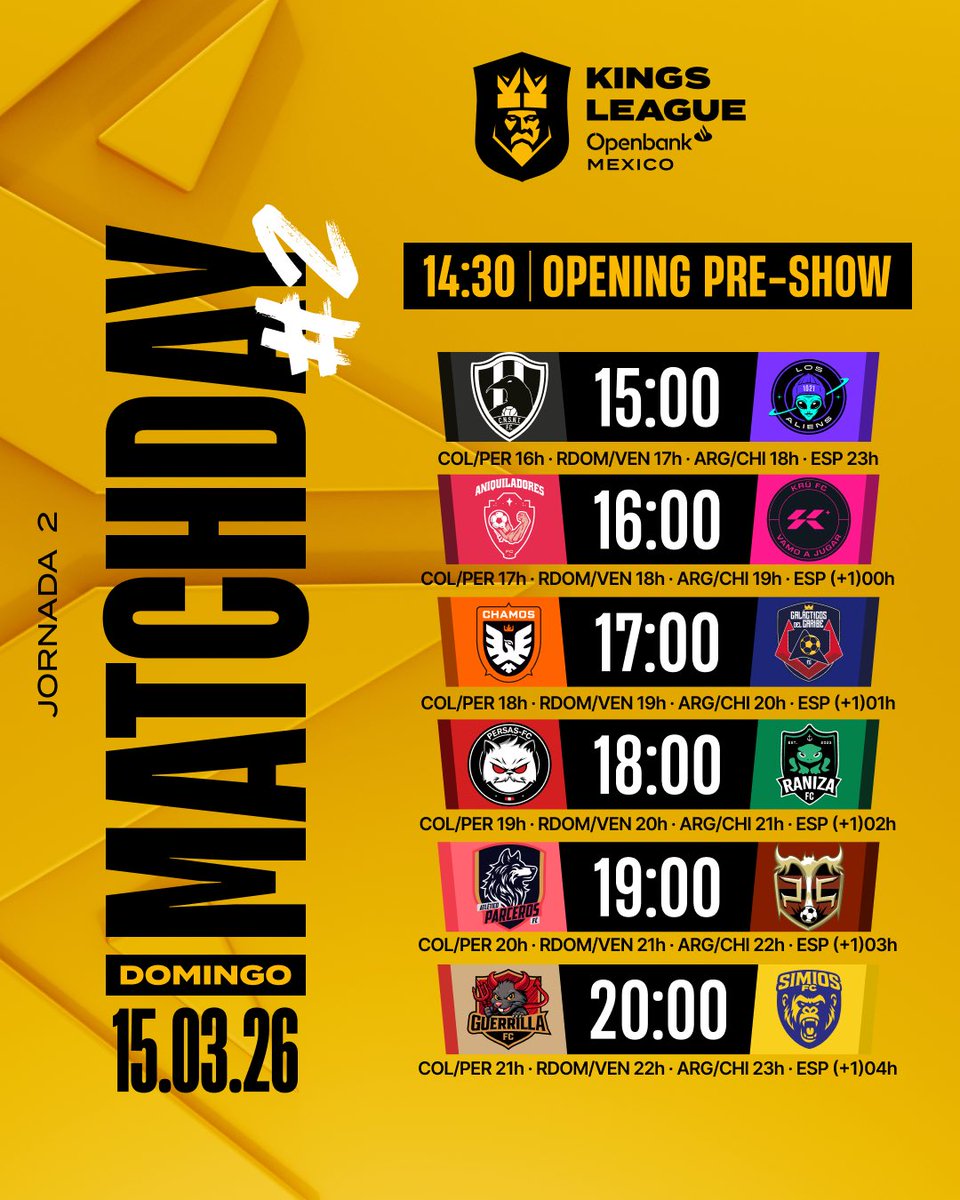 Kings League Openbank Mexico tweet media