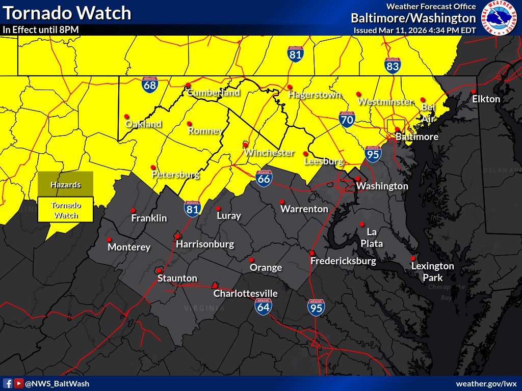 NWS Baltimore-Washington tweet media