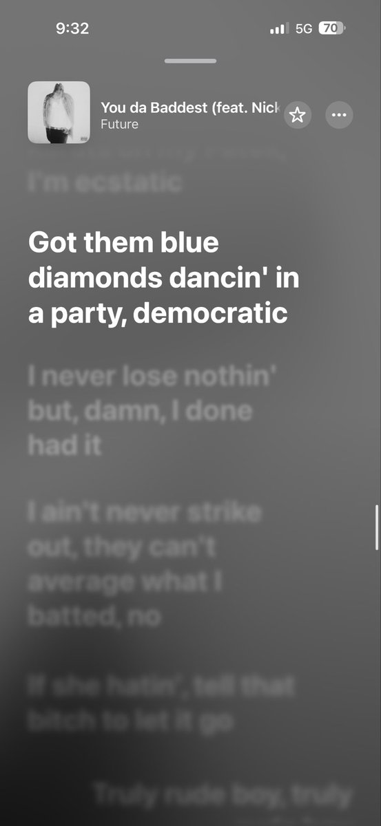 Nicki Minaj has never had a problem with the democratic and the somg says alot, the democrats are the ones that have a problem with the queen of rap!, But the real question is why?